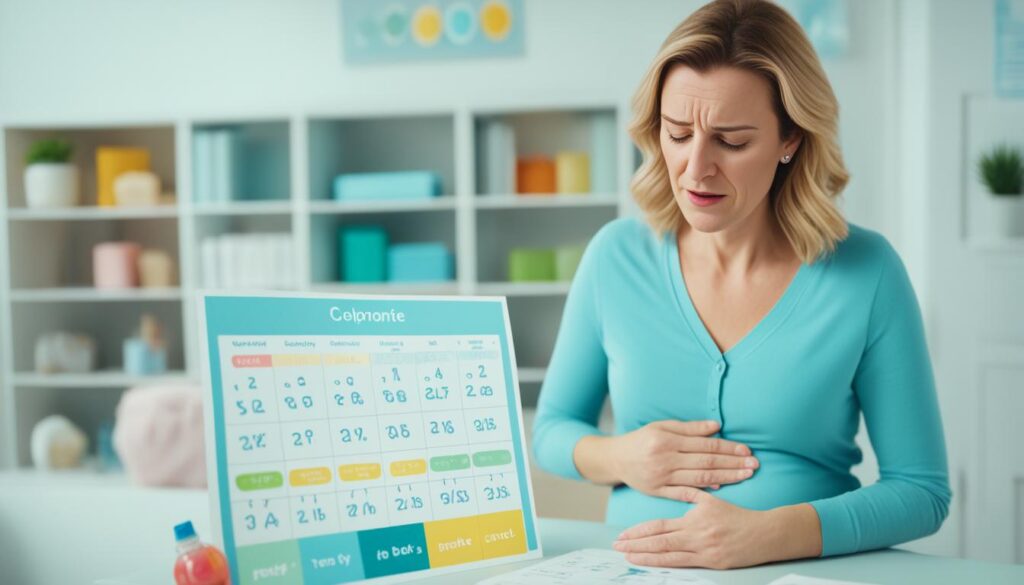 Early pregnancy symptoms