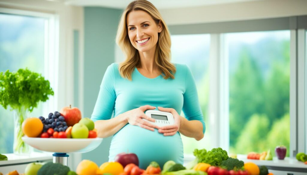 Recommended pregnancy weight loss