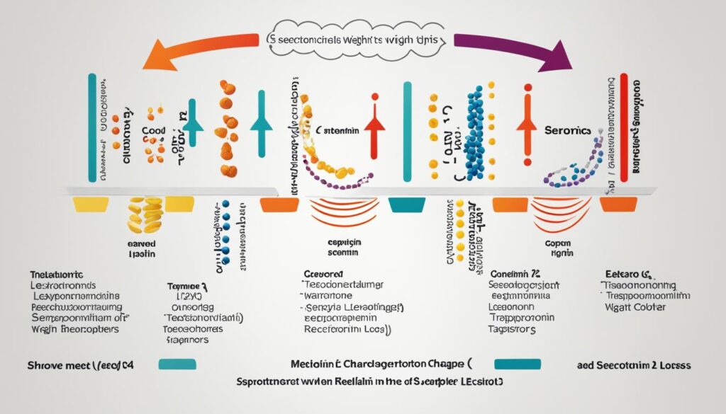 Serotonin and weight changes