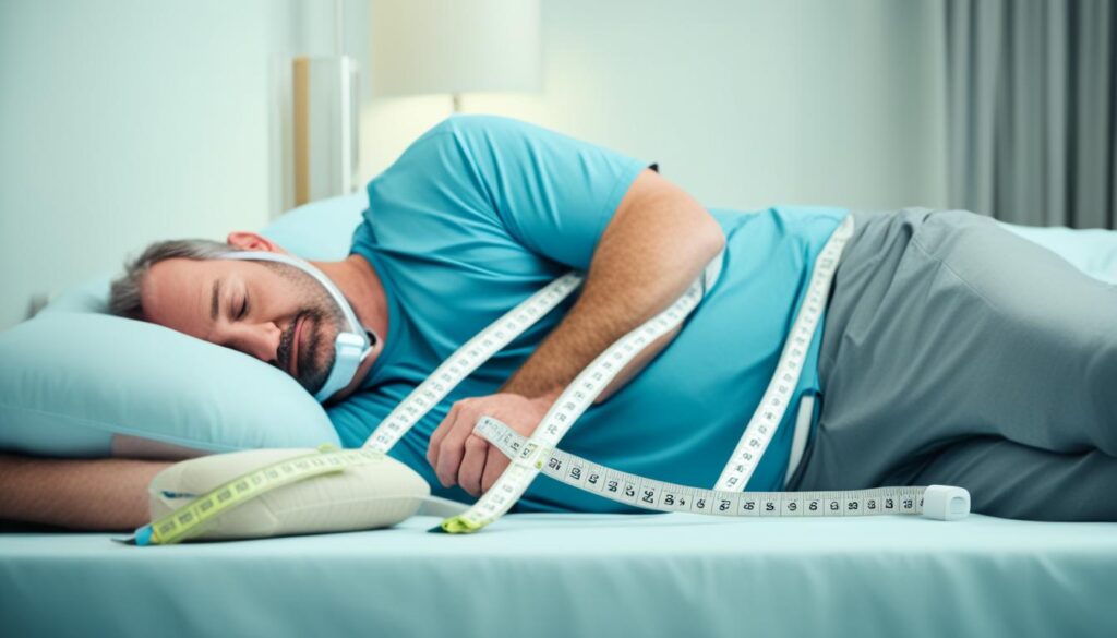 Weight loss impact on sleep apnea