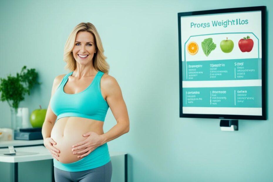 can lose weight while pregnant