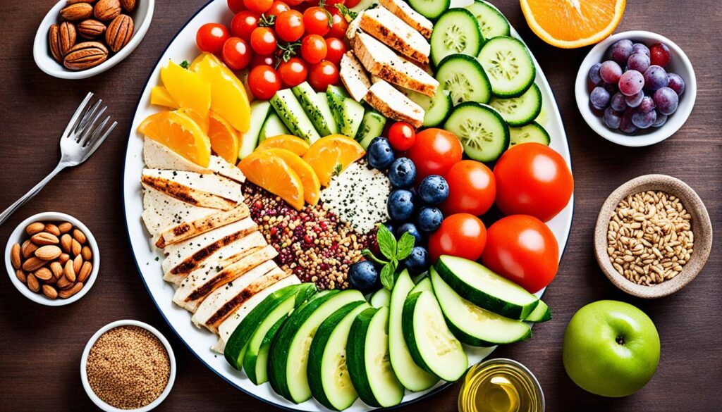 mediterranean diet plate