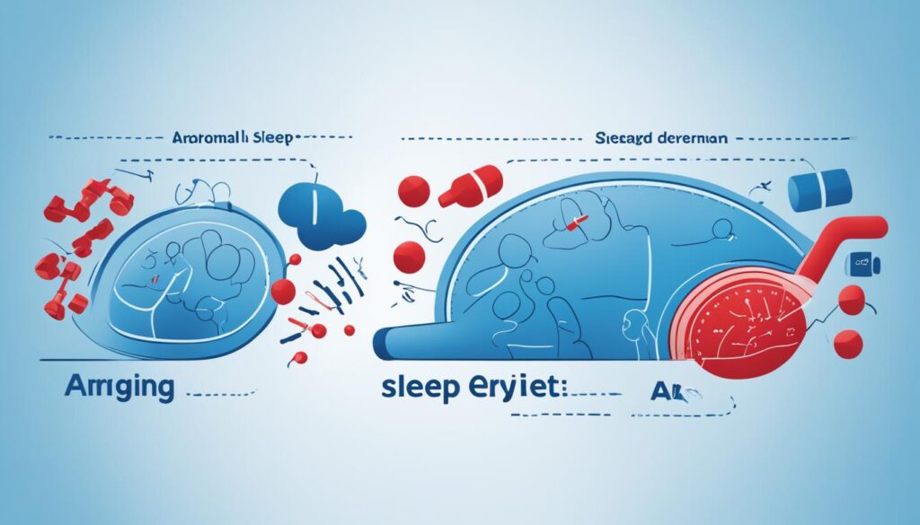 obstructive sleep apnea diagram